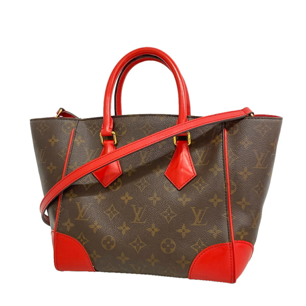 Louis Vuitton Monogram Phoenix PM Handbag M41537 Coquelicot (Women's)
